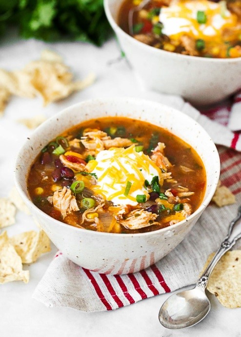 Recipe of the Month: Crockpot Chicken Enchilada Soup » Aultman