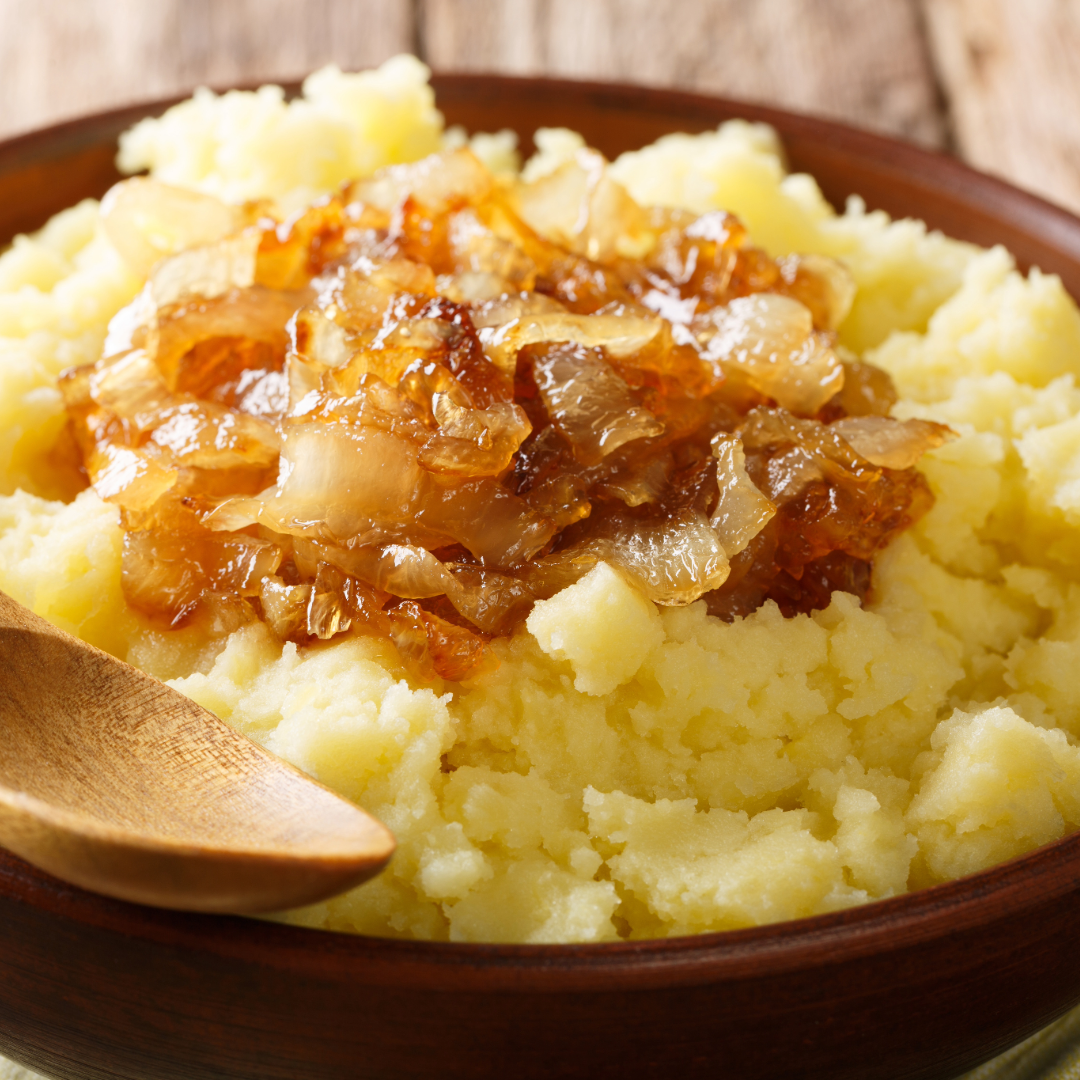 French Onion Mashed Potatoes