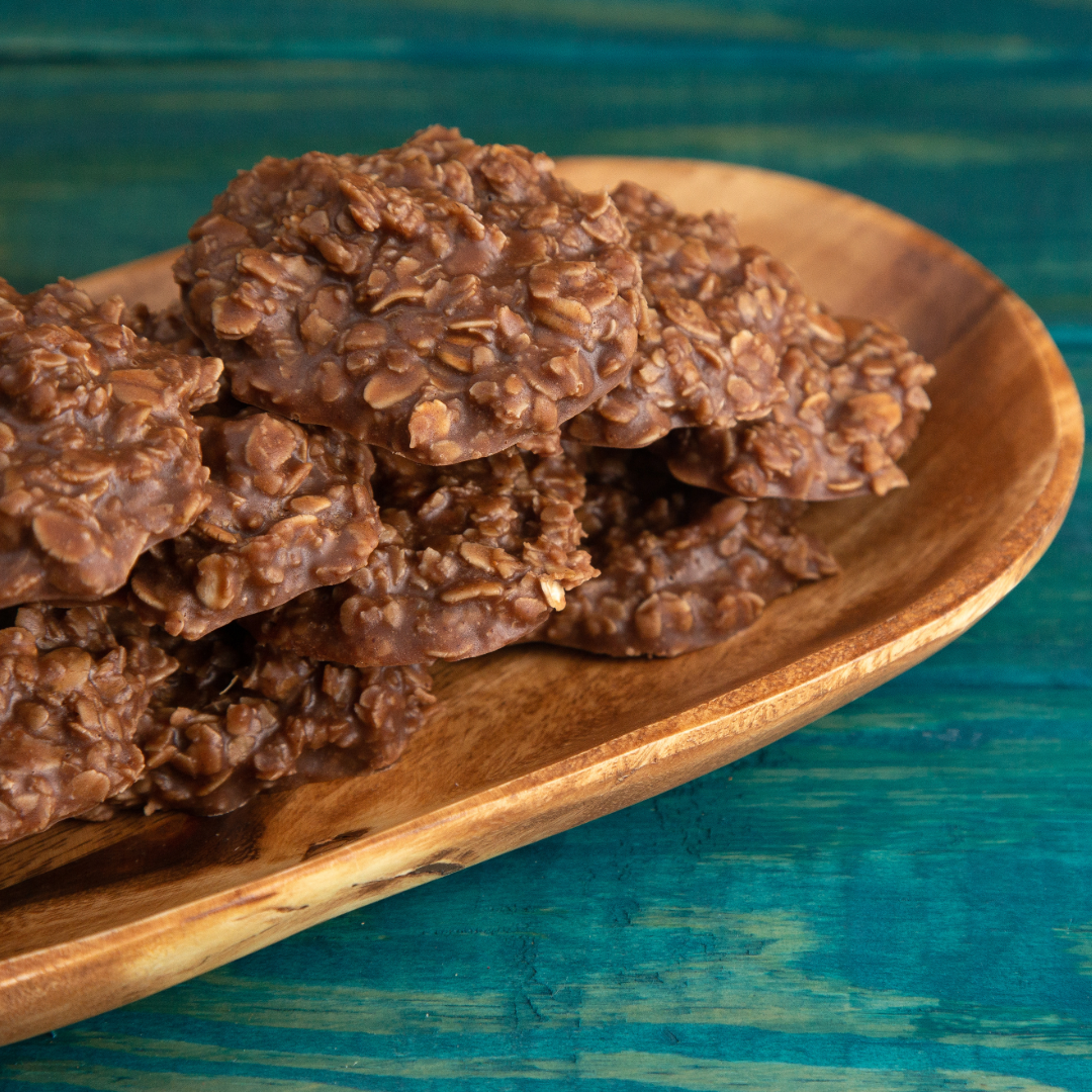 No Bake Peanut Butter Cookies 2