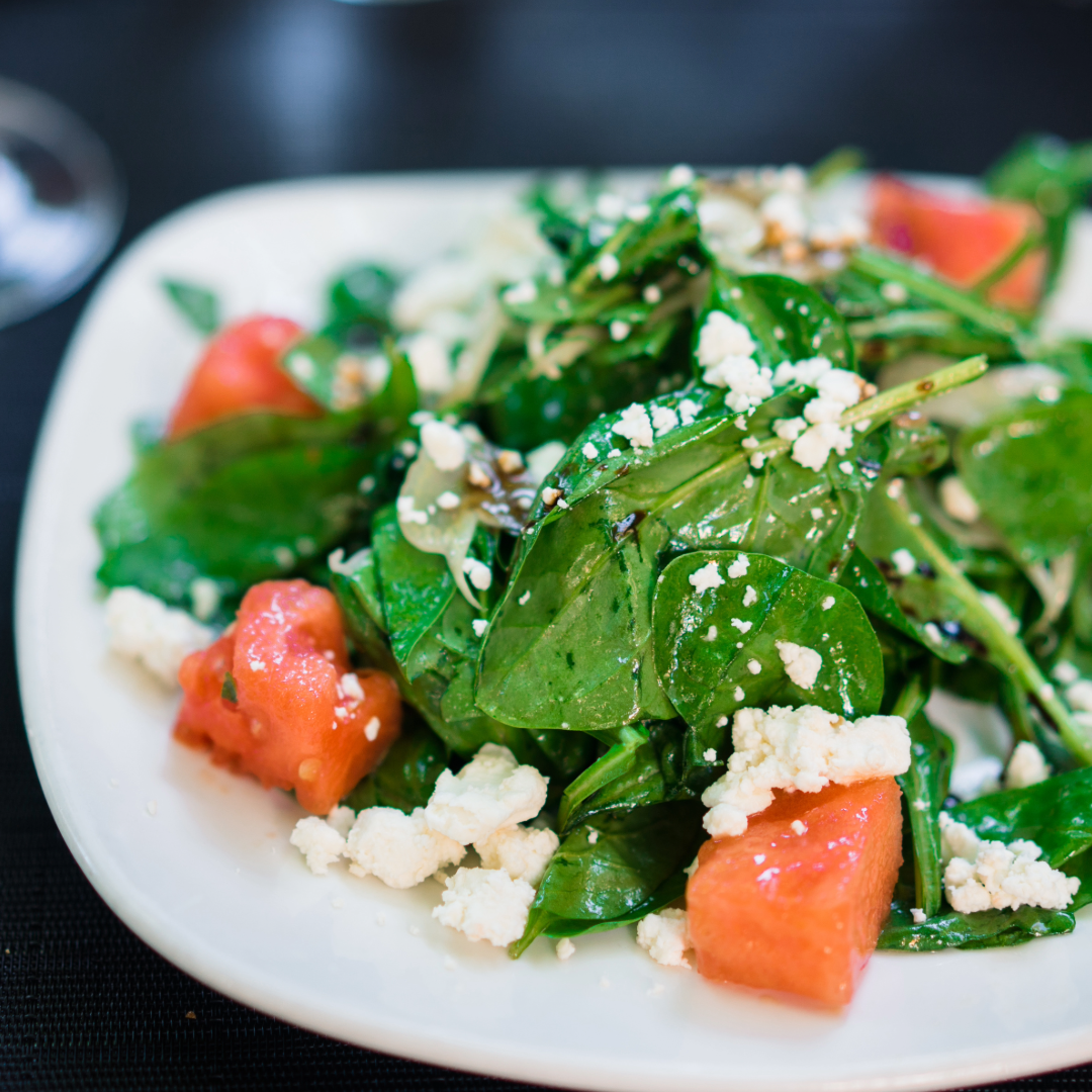 Watermelon Goat Cheese Salad 1