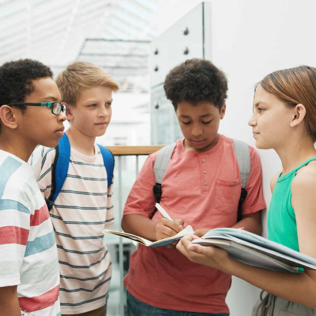 Young Students At School