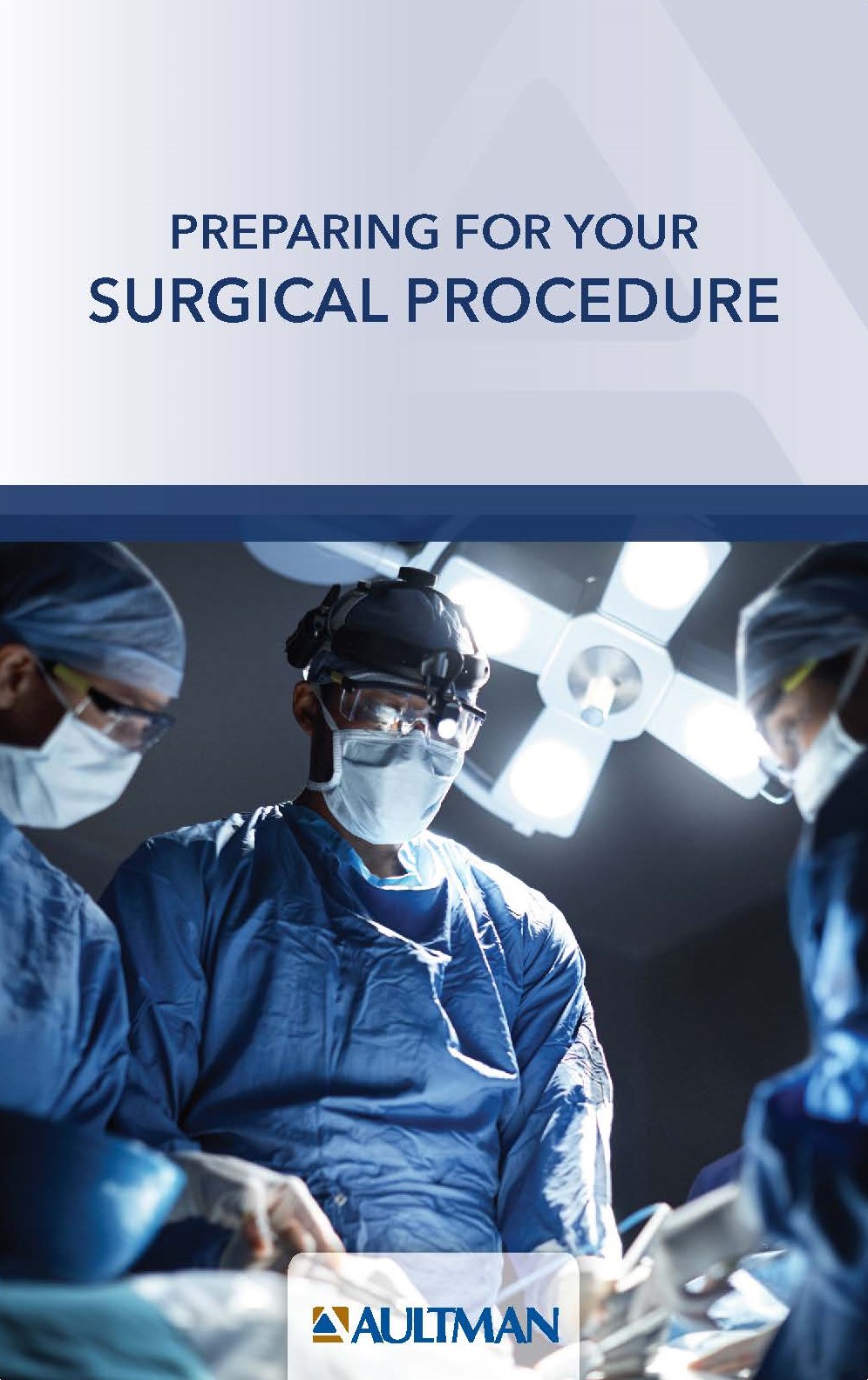 Surgery Booklet Cover