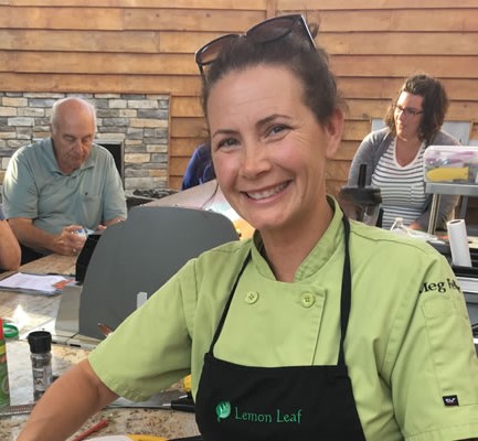 Meg Feller of Lemon Leaf Catering