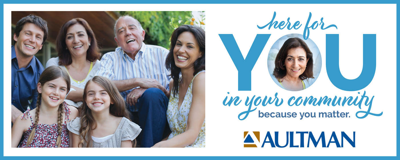 here for you in your community aultman