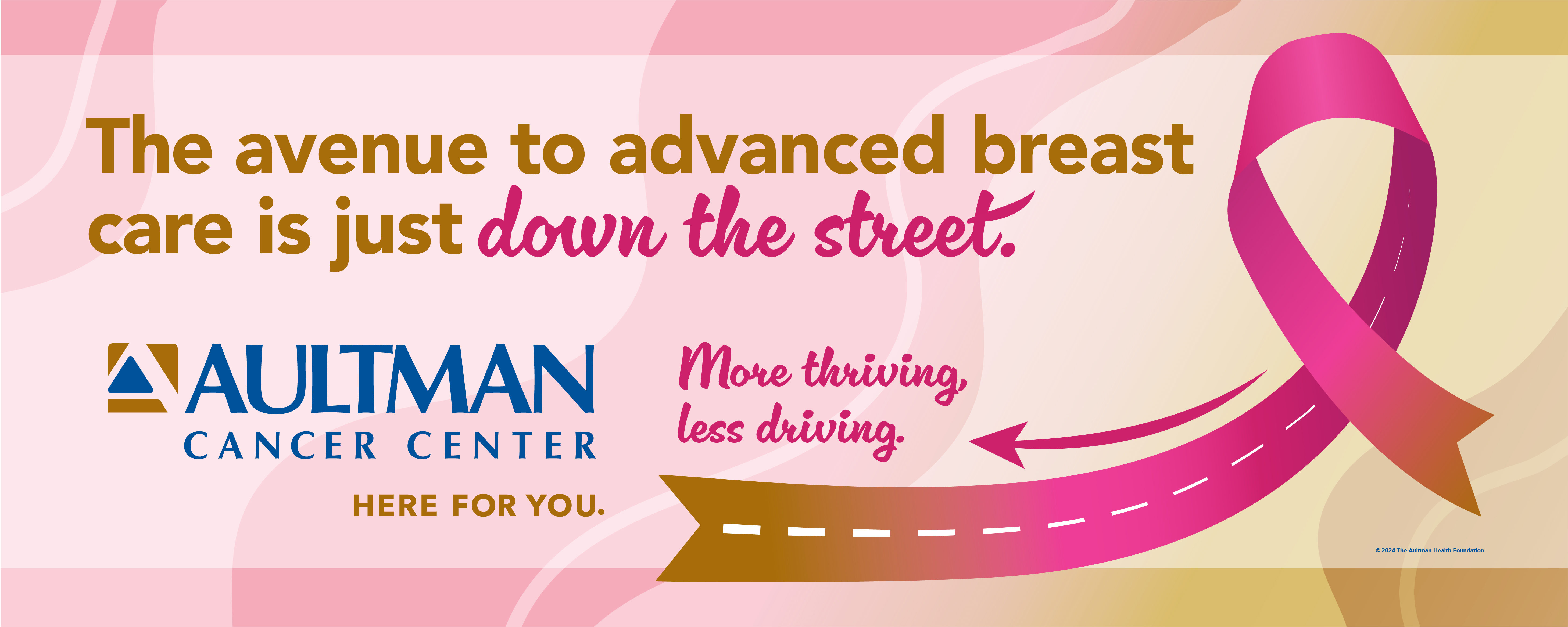 the avenue to advanced breast care is just down the street